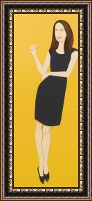 alex katz the black dress Plus Size 3/4 Sleeve Ruffle Deep V-Neck A-Line Midi Wedding Guest Dress main image 0