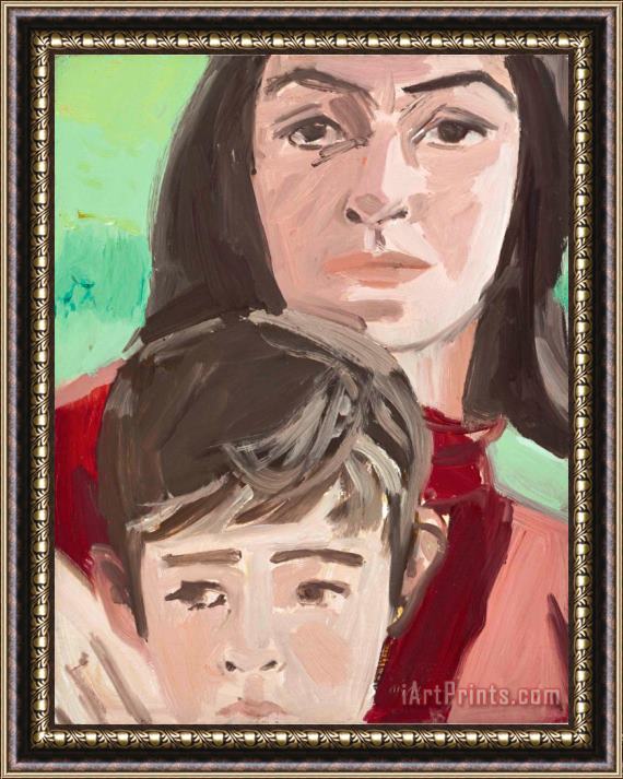 Alex Katz Study for Ada And Vincent, 1967 Framed Painting