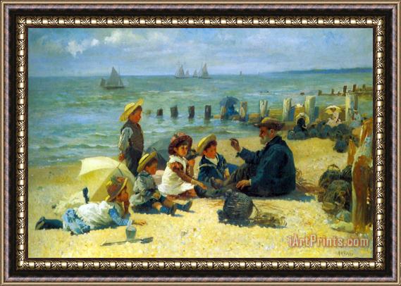 Alexander M Rossi A Summer's Tale Framed Painting