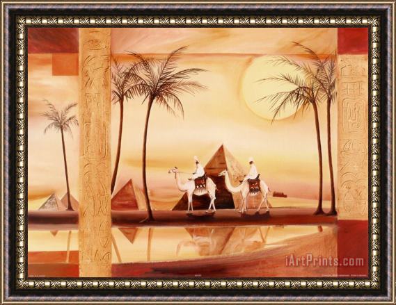 alfred gockel Desert Dreams Iii Framed Painting