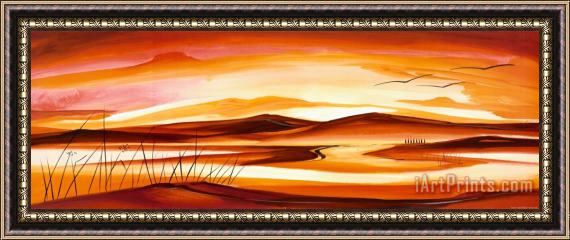 alfred gockel Lost in The Desert I Framed Painting