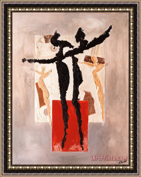 alfred gockel Zorba's Dance Framed Painting