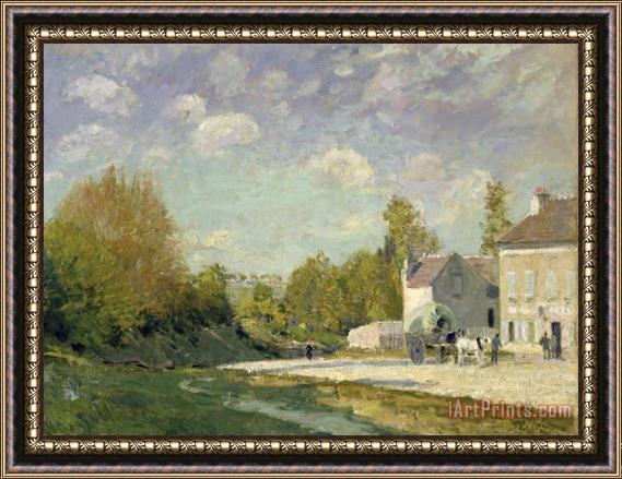 Alfred Sisley Paysage Framed Painting