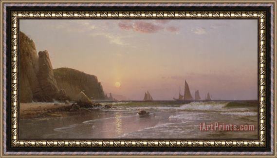 Alfred Thompson Bricher Morning at Grand Manan Framed Painting
