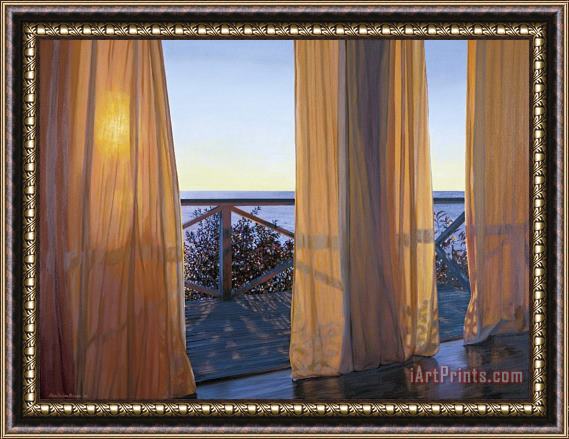 Alice Dalton Brown Evening Interplay 2000 Framed Painting