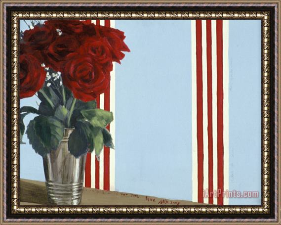 Alix Soubiran-Hall Red Red Roses Framed Print