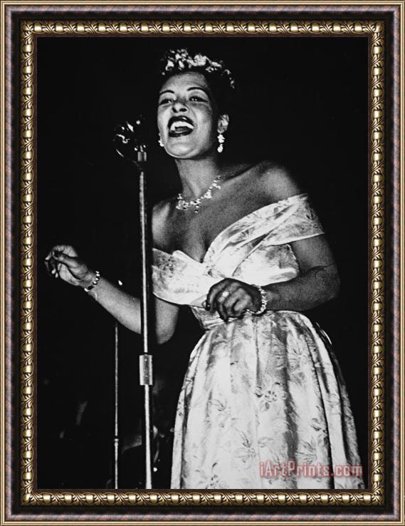 American School Billie Holiday Framed Print