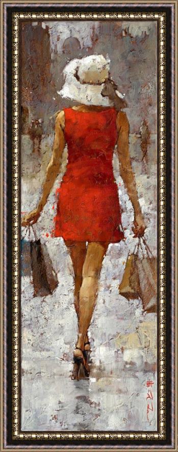 Andre Kohn Retail Therapy Framed Print