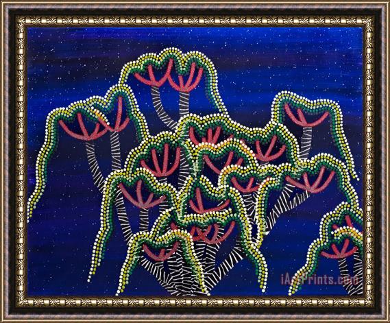 Andrea Youngman Peyote Dreams Framed Painting