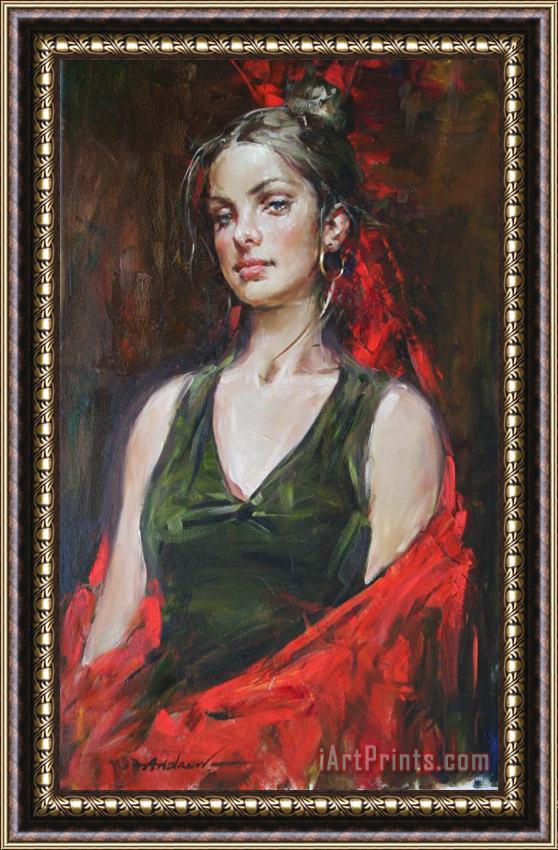 Andrew Atroshenko Paulina Framed Painting