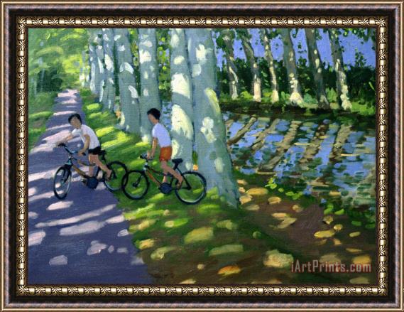 Andrew Macara Canal du Midi France Framed Painting
