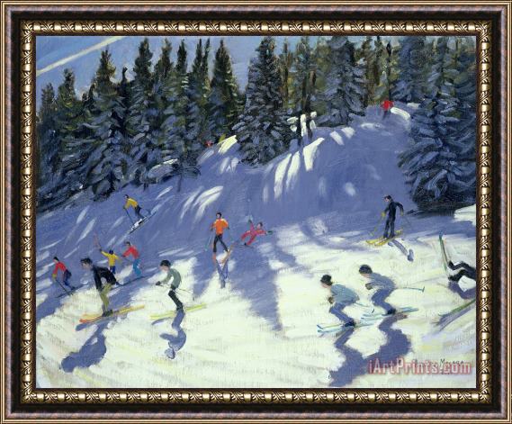 Andrew Macara Fast Run Framed Painting