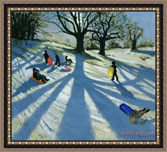 Andrew Macara Winter Tree Framed Painting