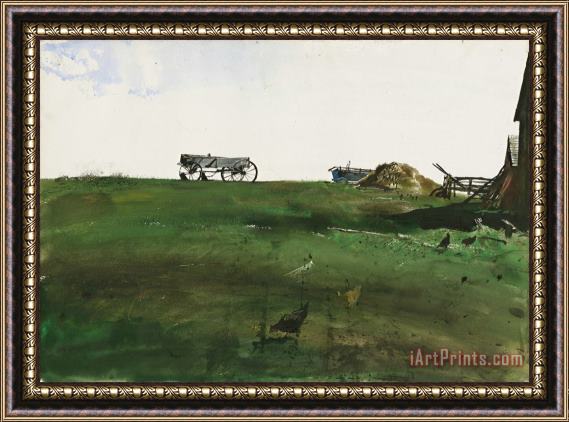 andrew wyeth New Grass 1956 Framed Painting