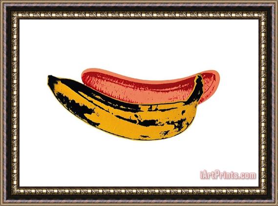 Andy Warhol Banana 1966 Framed Print