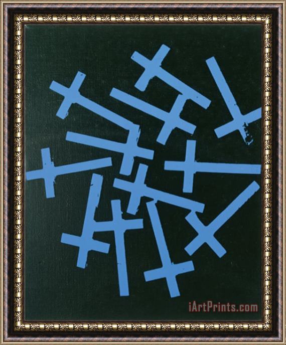 Andy Warhol Crosses C 1981 82 Framed Print