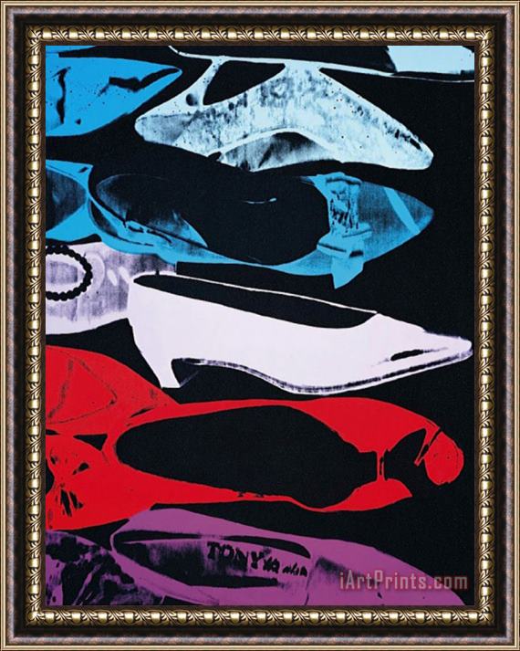Andy Warhol Diamond Dust Shoes C 1980 81 Parallel Framed Print