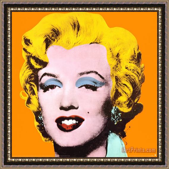 Andy Warhol Marilyn Framed Painting