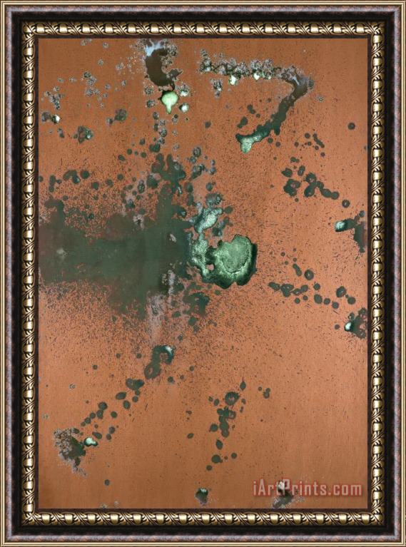 Andy Warhol Oxidation Painting 1978 Framed Painting