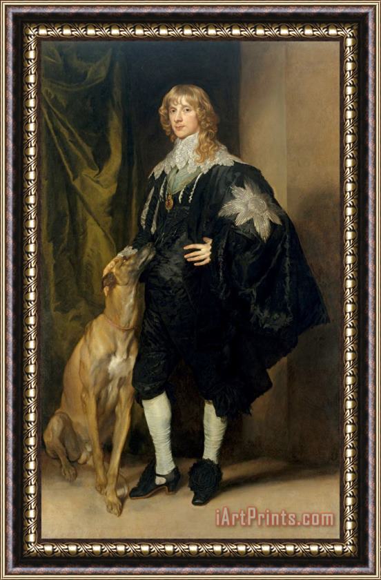 Anthony van Dyck James Stuart (1612-1655), Duke of Richmond And Lennox Framed Print