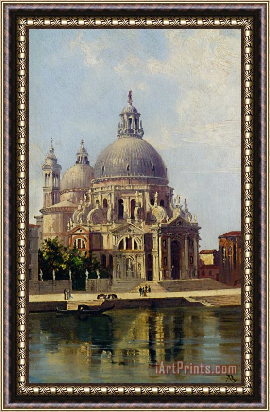 Antonietta Brandeis Santa Maria Della Salute Framed Painting