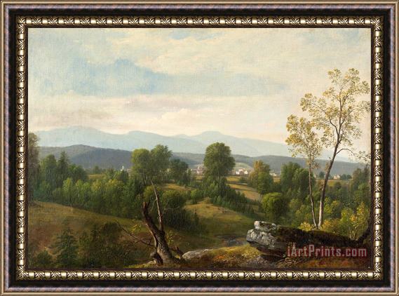 Asher Brown Durand A View of The Valley Framed Print