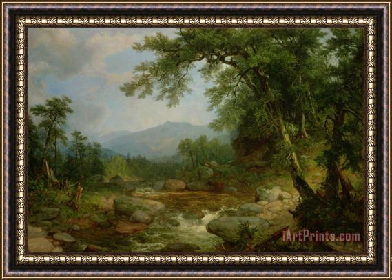 Asher Brown Durand Monument Mountain - Berkshires Framed Print