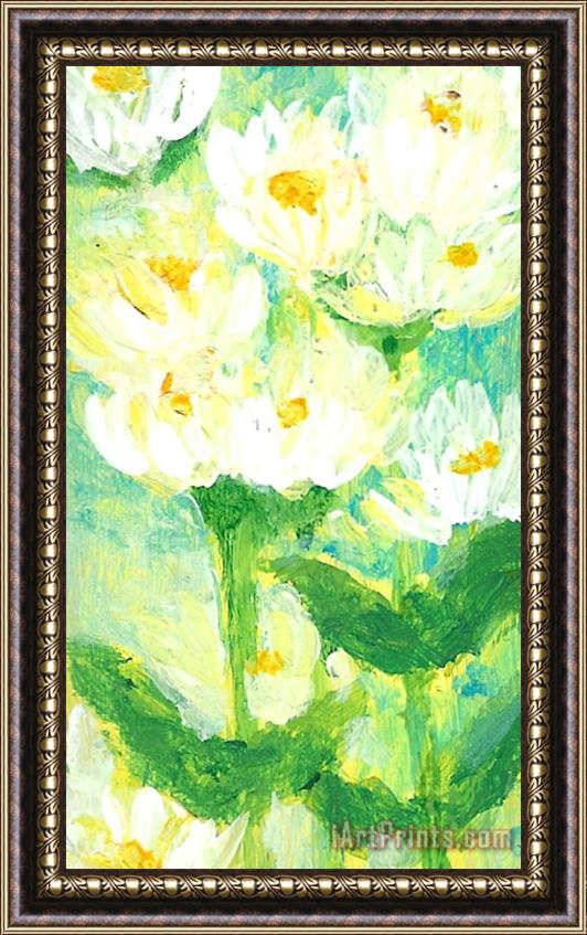 Ashleigh Dyan Moore The Language of Flowers Framed Painting