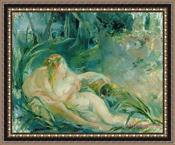 Berthe Morisot Jupiter and Callisto Framed Painting