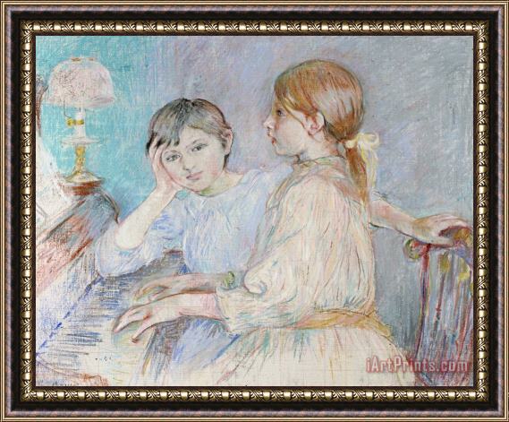 Berthe Morisot Le Piano Framed Print