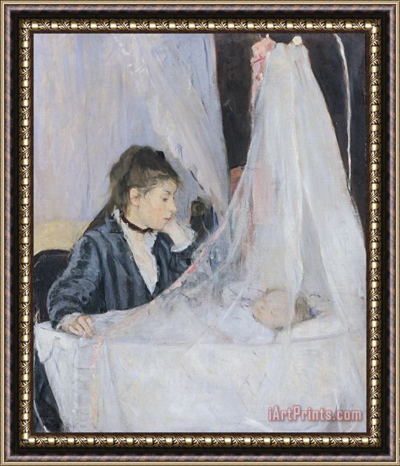 Berthe Morisot The Cradle Framed Painting