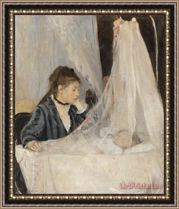 Berthe Morisot The Cradle Framed Painting