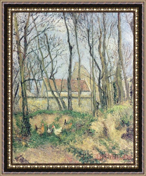 Camille Pissarro The Path Of The Wretched Framed Print