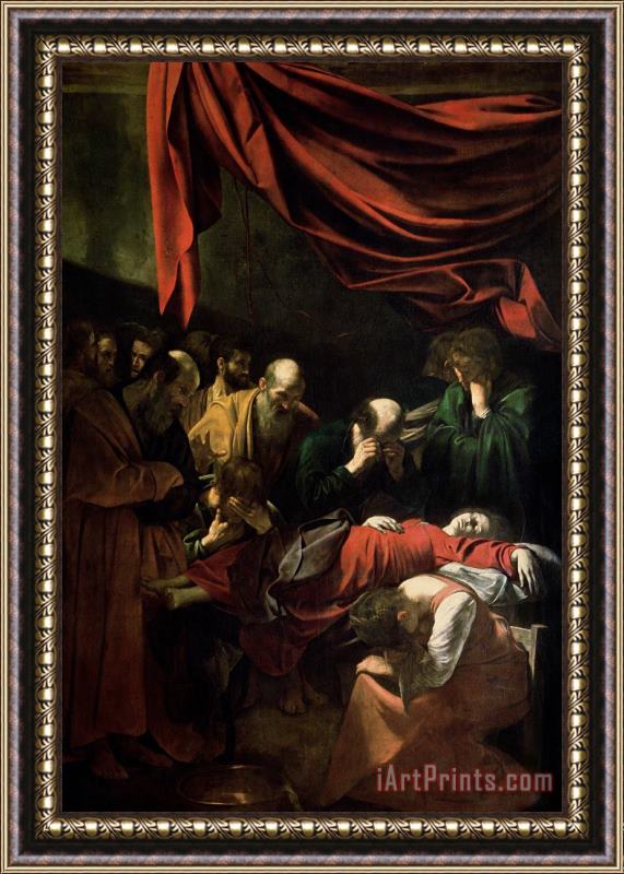 Caravaggio The Death of the Virgin Framed Print