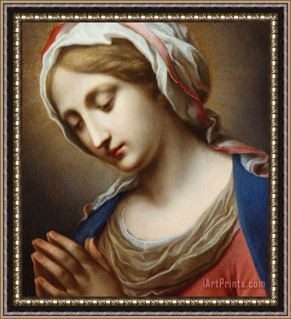 Carlo Dolci The Virgin Annunciate Framed Painting