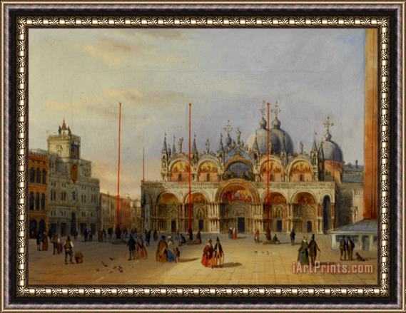 Carlo Grubacs San Marco Venice Framed Print