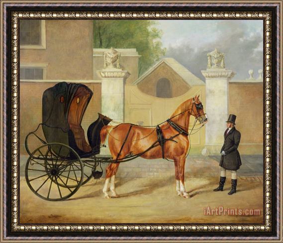 Charles Hancock Gentlemen's Carriages - A Cabriolet Framed Print