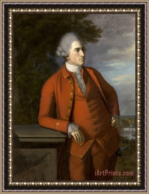 Charles Willson Peale Portrait of Richard Bennett Lloyd Framed Print