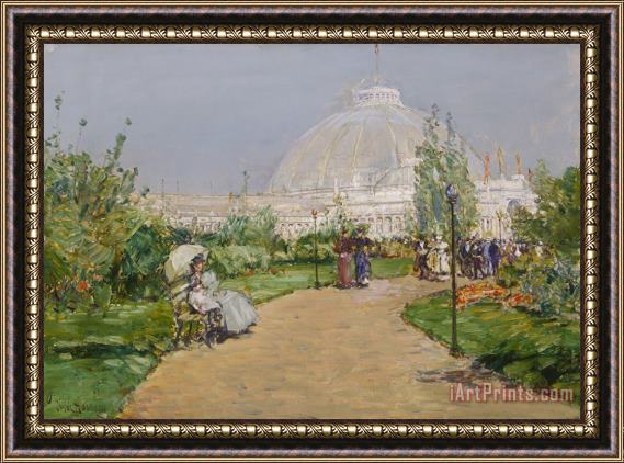 Childe Hassam Horticulture Building, World's Columbian Exposition, Chicago Framed Print