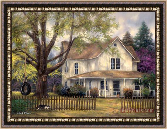 Chuck Pinson Simple Country Framed Painting