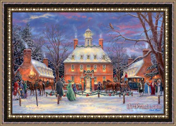 Chuck Pinson The Governor's Party Framed Print