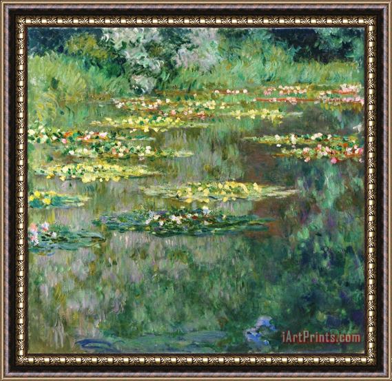 Claude Monet Le Bassin Des Nympheas Framed Painting