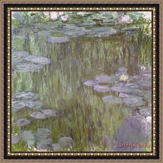 Claude Monet Nympheas at Giverny Framed Print