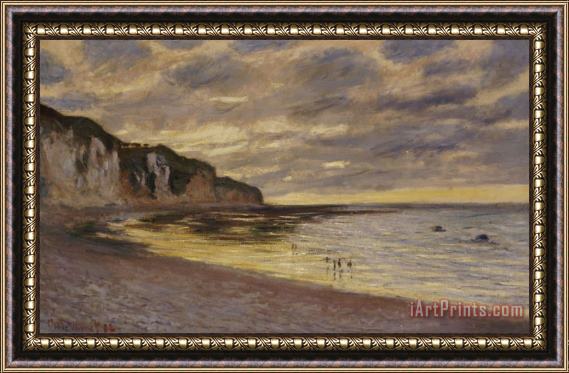 Claude Monet Pointe De Lailly Framed Print