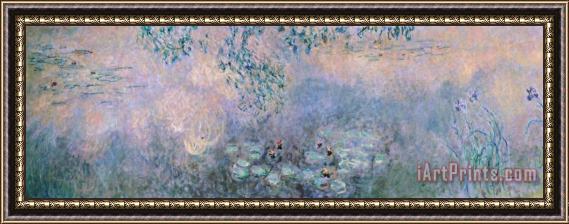 Claude Monet Water Lilies Framed Painting