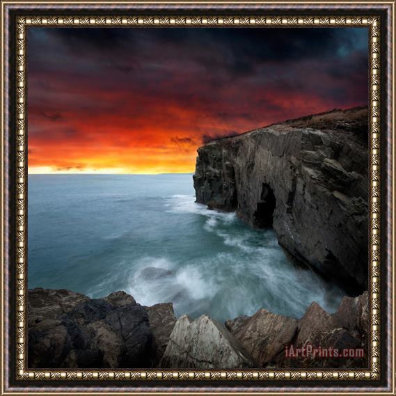 Collection 11 Ocean Of Light Framed Painting