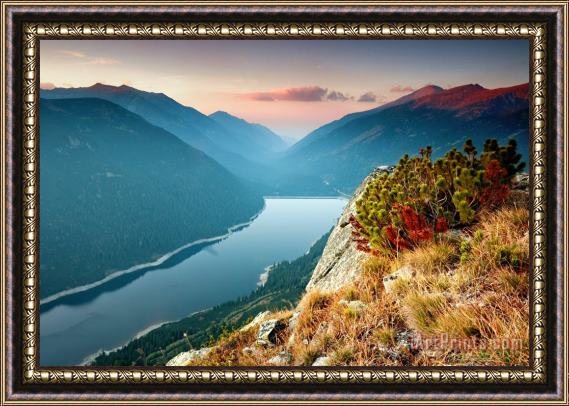 Collection 12 On the Edge Of the World Framed Print
