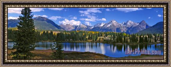 Collection 14 Autumn Lake Framed Painting