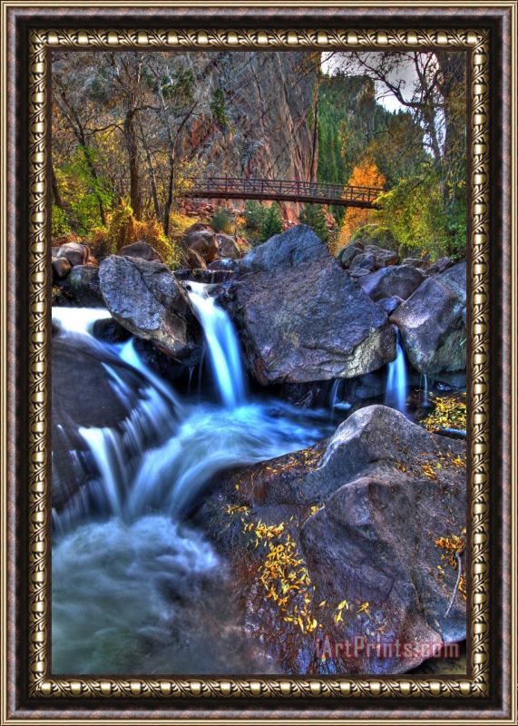 Collection 14 Bridge To The Seasons Framed Print