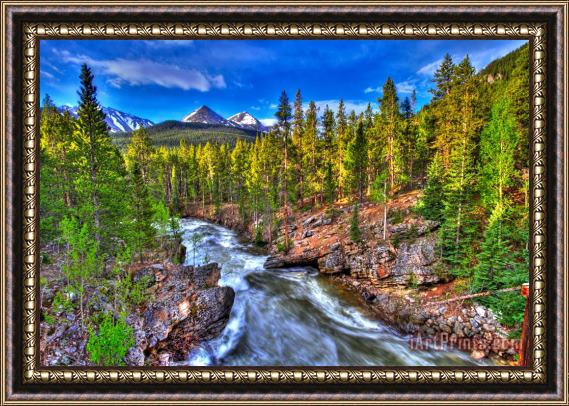Collection 14 Down The River Framed Print